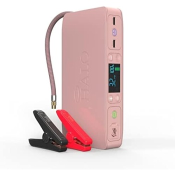 HALO Bolt Air +, Portable Vehicle Jump Starter with Air Compressor