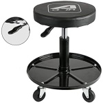 Aain LT2A Heavy-Duty Adjustable Mechanic's Roller Seat Adjustable Rolling Stool