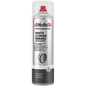 Holts White Lithium Grease Spray, Heavy Duty Grease For Moving Parts, High