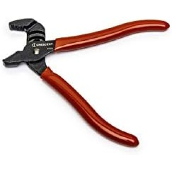 Crescent 4-1/2" Mini Straight-Jaw Dipped Handle Tongue and Groove Pliers