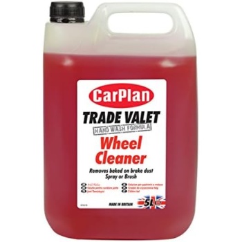 CarPlan Trade Valet Wheel Cleaner - Removes Baked on Break Dust, 5 L