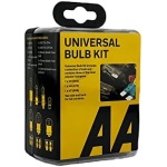 AA Compact Universal Car Bulb/Fuse Kit AA0552 - Includes Popular Halogen Bulbs