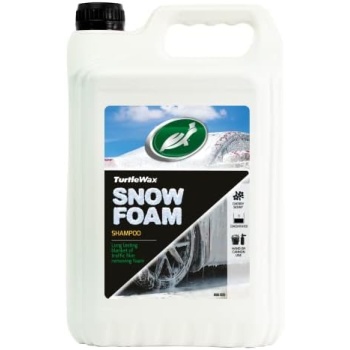 Turtle Wax Cherry Snow Foam 53111 - Thick, Rich Car Shampoo & Wash Removes