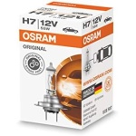OSRAM ORIGINAL H7, halogen-headlamp bulb, 64210, 12V, folding carton box