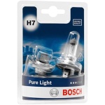 Bosch H7 (477) Pure Light Headlight Bulbs - 12 V 55 W PX26d - 2 Bulbs
