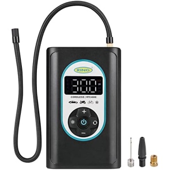 Ring Automotive RTC4000 cordless tyre inflator air compressor car pump.