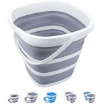 Craftend Collapsible Bucket 10L 2.6 Gallon Cleaning Bucket Mop Bucket Folding