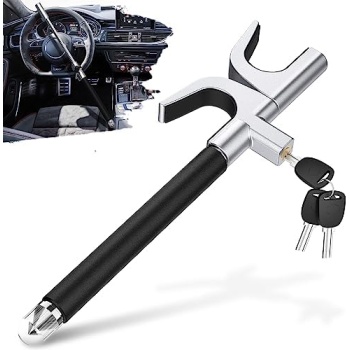 Car Steering Wheel Lock, Car Lock Anti-Theft, Universal Fits Steering Wheel Lock