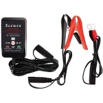 Suuwer 1.25-Amp Trickle Battery Charger 6V/12V Fully-Automatic Smart Battery