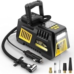 Portable Tire Inflator Digital Air Compressor 12V DC Tire Air Pump Car