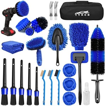 26Pcs Car Detailing Brush Set, Car Detailing Kit, Car Detailing Brushes