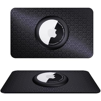 AirTag Wallet Holder Slim Card Insert 2 Pack | Flexible Thin Airtag Wallet Card