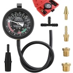 Hromee Fuel Pump and Vacuum Tester Gauge, Carburetor Pressure Diagnostics